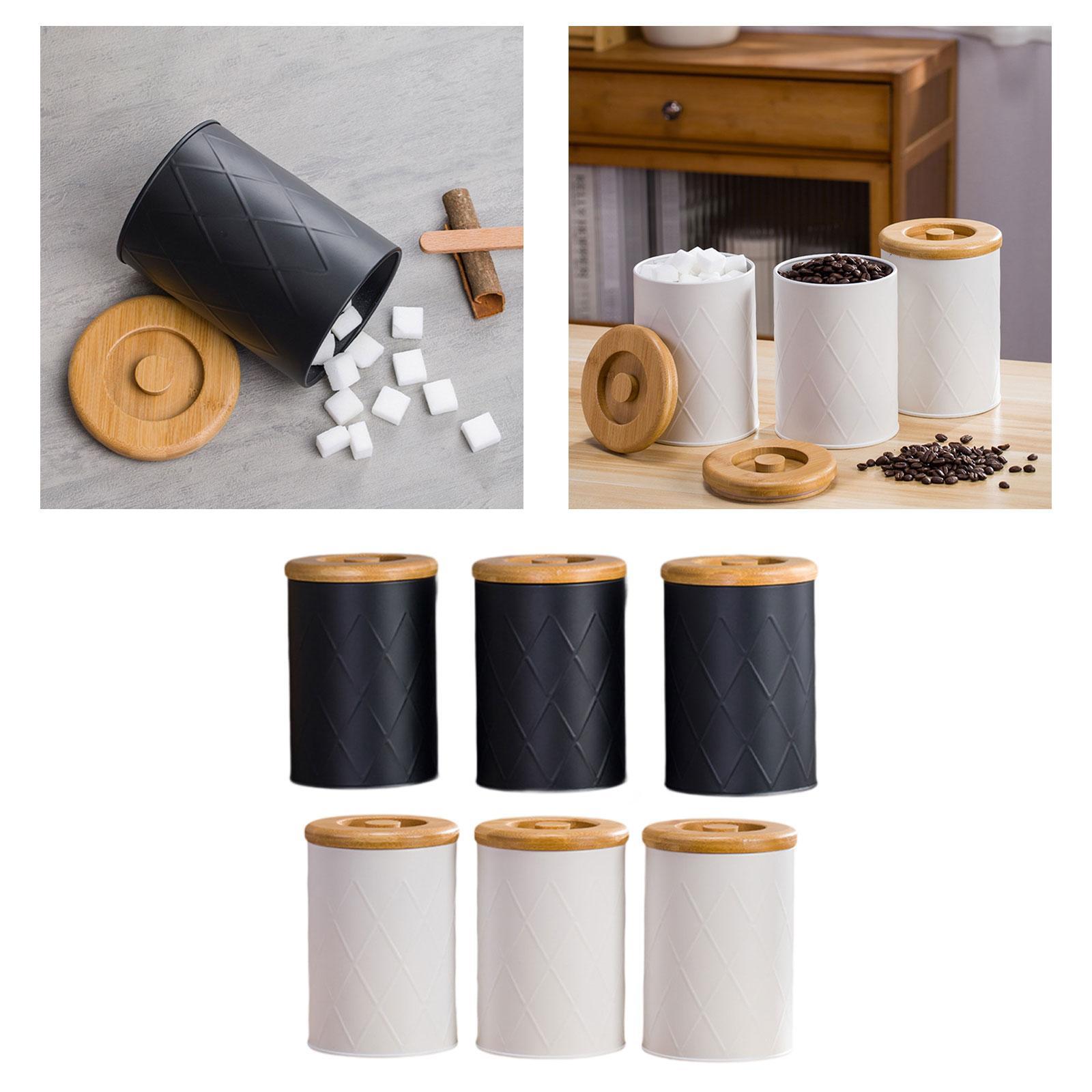 Kitchen Canister Set Tea Coffe - Coffee Tea Sugar Container Set incelemesi ve fiyatı