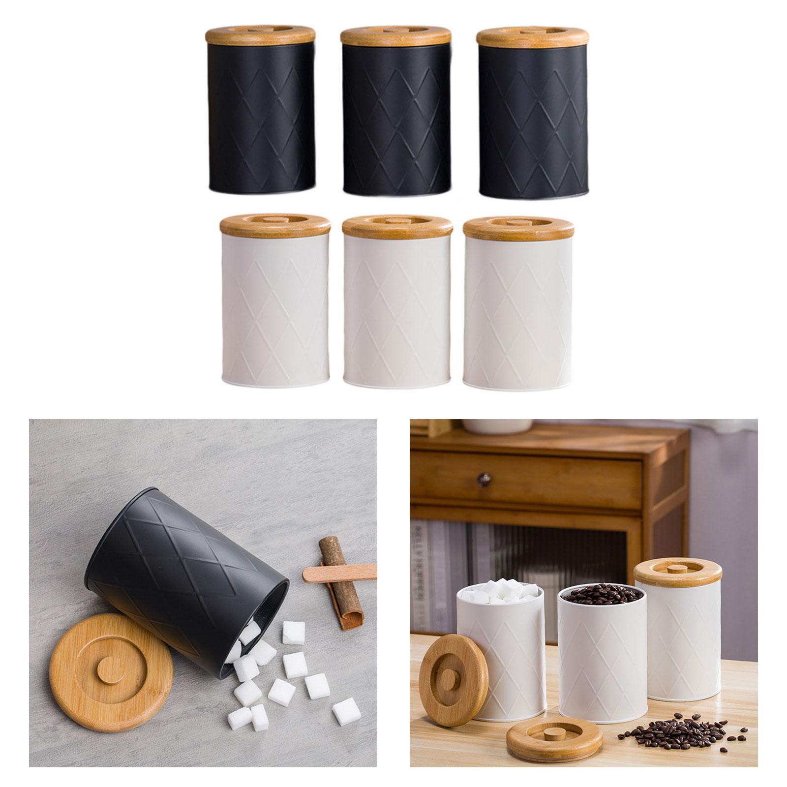 Kitchen Canister Set Tea Coffe - Coffee Tea Sugar Container Set incelemesi ve fiyatı