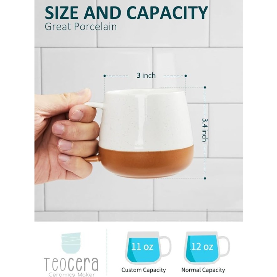 Ceramic Coffee Mug Set of 4 -  - Juice Tea Coffee incelemesi ve fiyatı