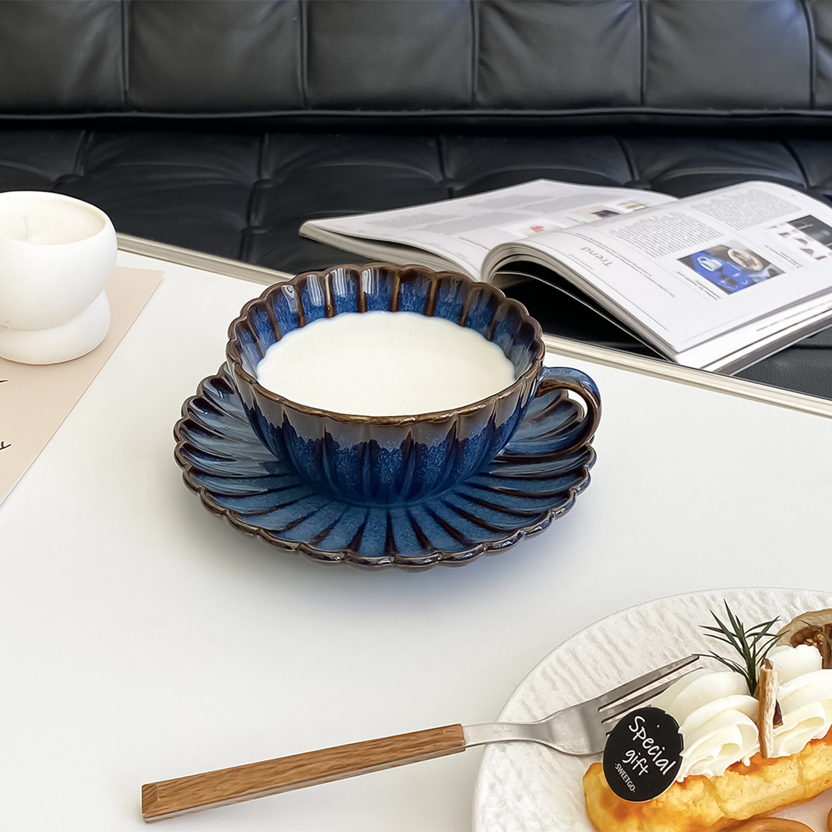 1 Set of Ceramic Japanese-Styl - Coffee Tea For Garden incelemesi ve fiyatı