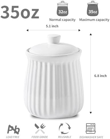 HASENSE 35 oz Airtight Kitchen - Coffee Tea Canister Set incelemesi ve fiyatı