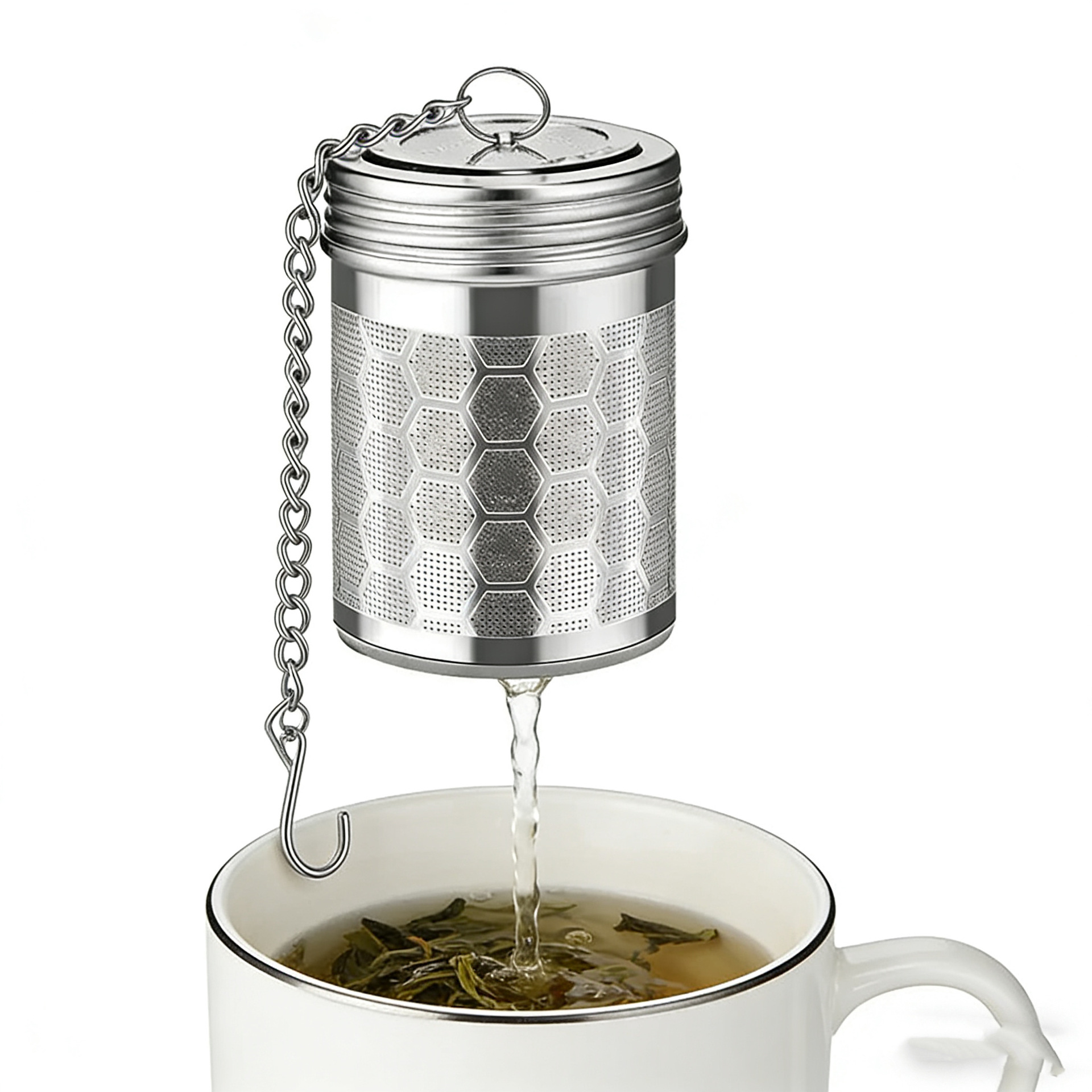 1PCS Stainless Steel Tea Infus - Tea Strainer Mesh incelemesi ve fiyatı