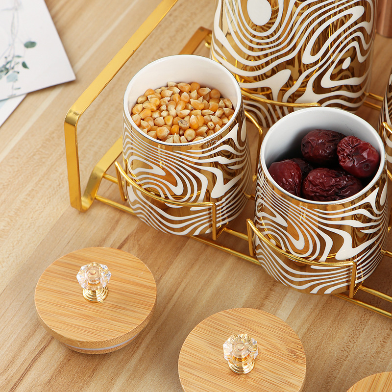 Set of 7 Color Glazed Ceramic  - Coffee Tea Canister Set incelemesi ve fiyatı