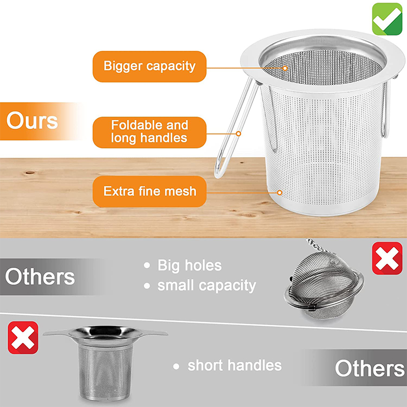 LMETJMA Tea Infuser Stainless  - Tea Strainer Mesh incelemesi ve fiyatı