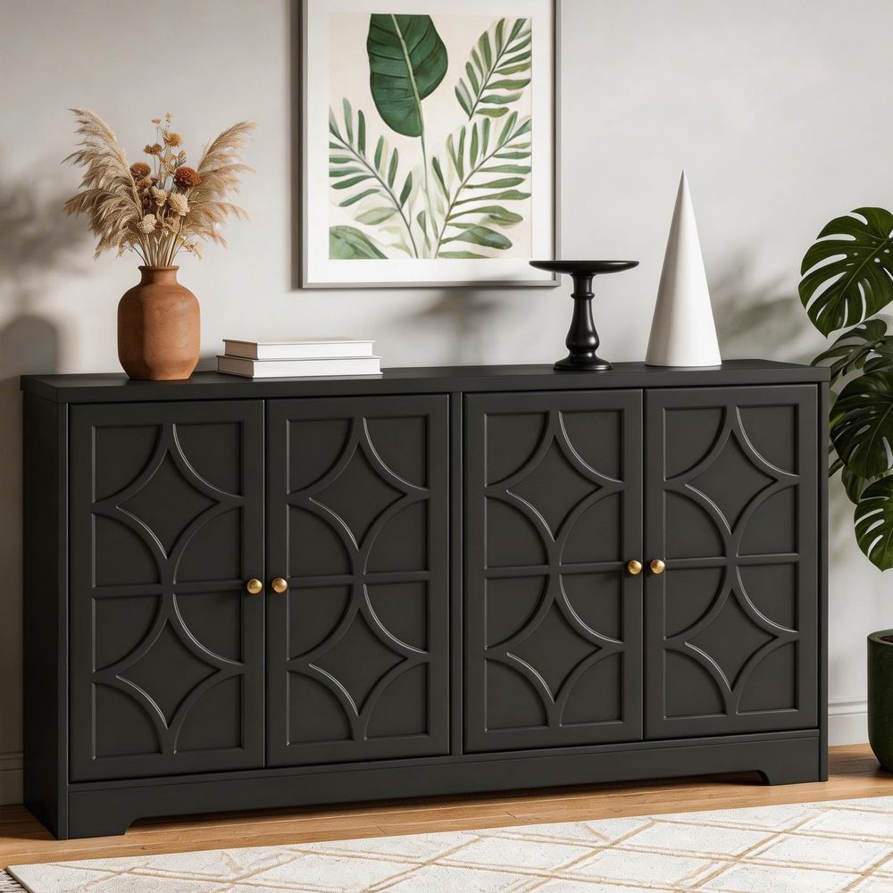 Sideboard Buffet Cabinet with  - Coffee & Tea Garden Lincoln Menu incelemesi ve fiyatı