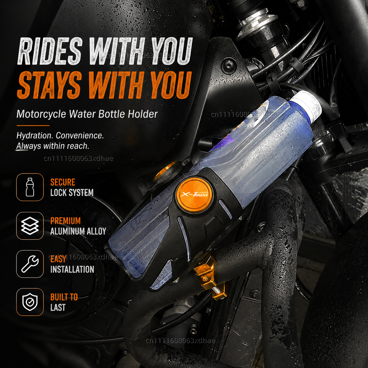 Motorcycle Water Bottle Holder - Coffee X Tea incelemesi ve fiyatı