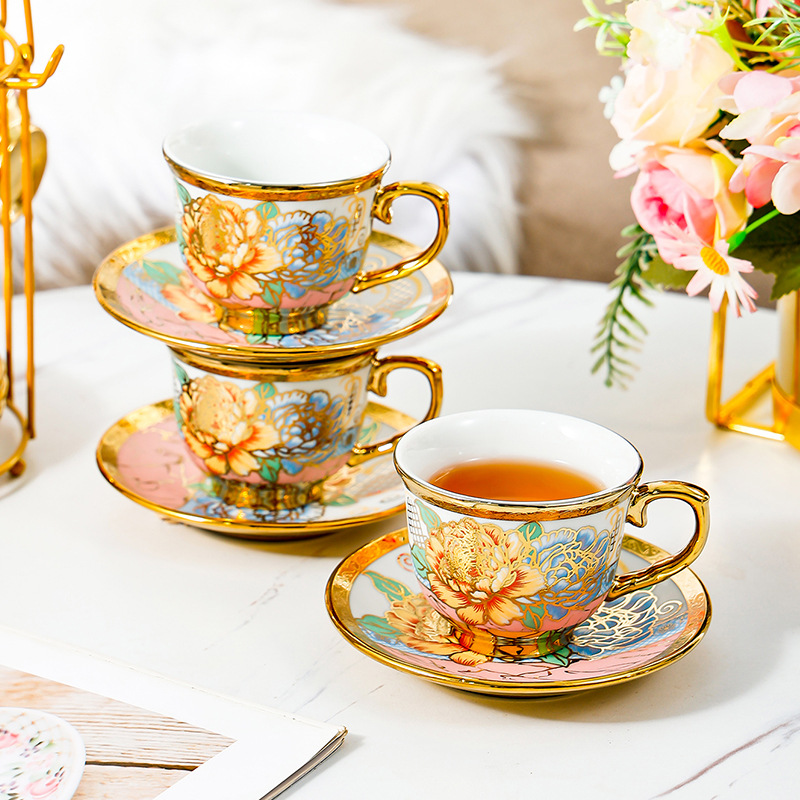 14 Piece Set Household Europea - Coffee Tea Flower incelemesi ve fiyatı