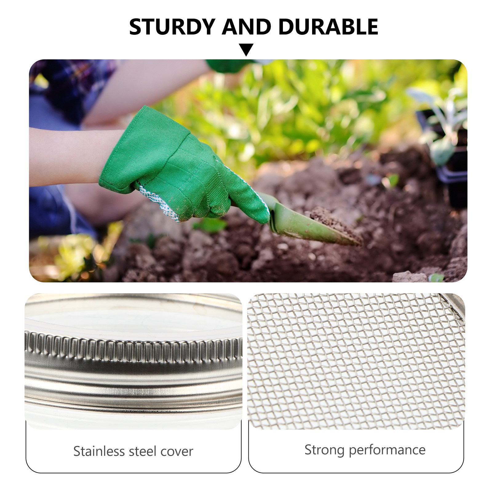 3Pcs Stainless Steel Sprouting - Juice Tea Coffee incelemesi ve fiyatı
