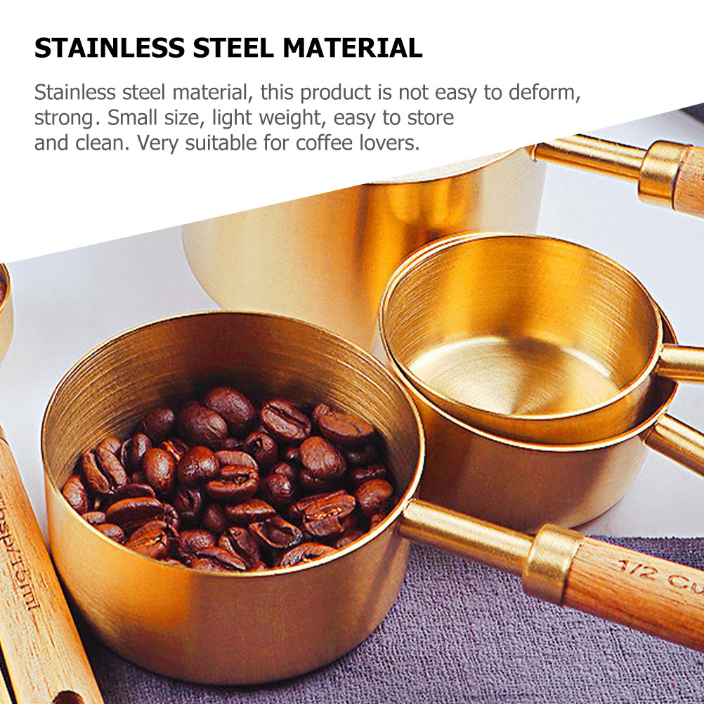 4Pcs Measuring Spoons Set Stai - Coffee Tea Sugar incelemesi ve fiyatı