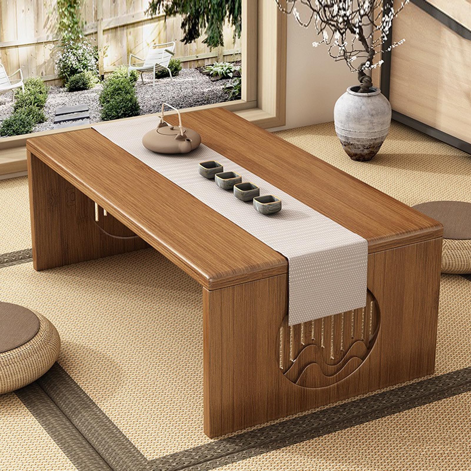 Japanese Style Bamboo Floor Ta - Coffee X Tea incelemesi ve fiyatı